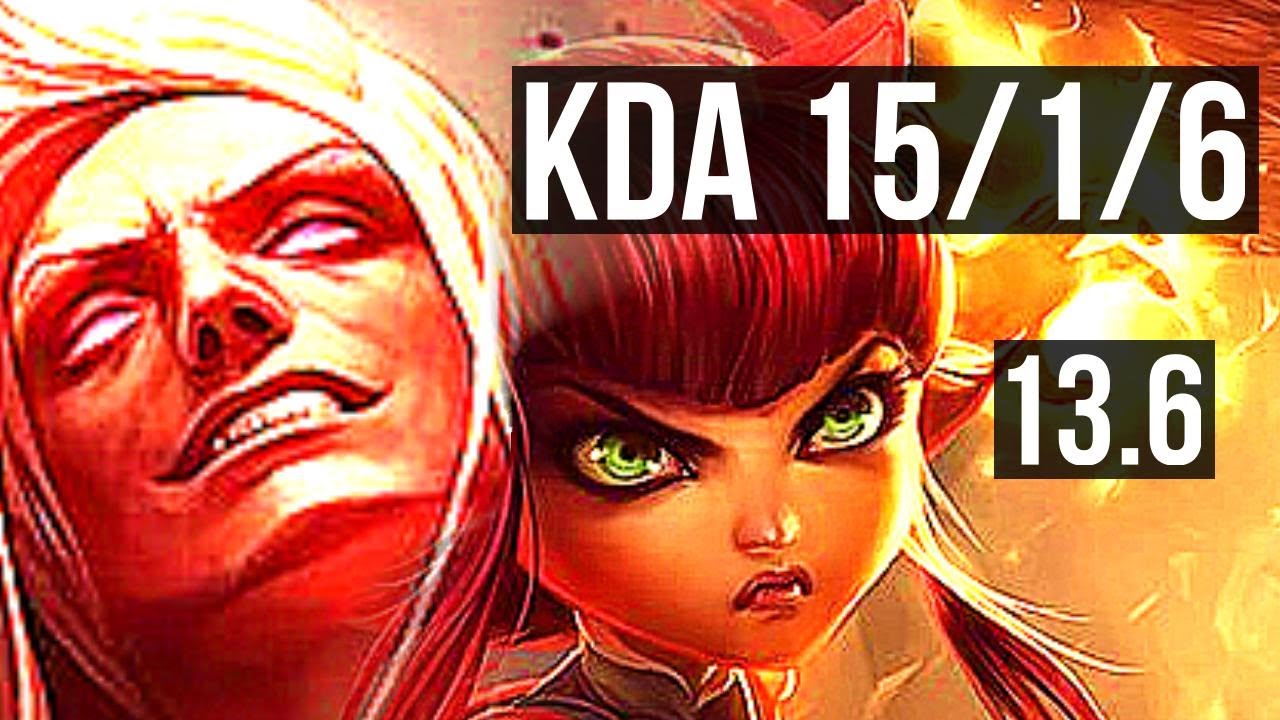 VLADIMIR vs ANNIE (MID) | 15/1/6, Rank 6 Vlad, Legendary | TR Challenger | 13.6