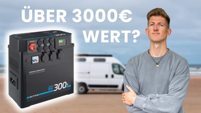 EINFACHER geht Elektrik im Campervan nicht 😍 Die NEUE ECTIVE AccuBox 300s  ⚡️ 