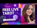 FREE! TAROT CARD READINGS || ANGELIC READER || LIVE