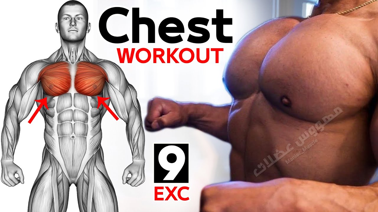 9 Exercises to Build Your Chest Fast -تمارين الصدرً