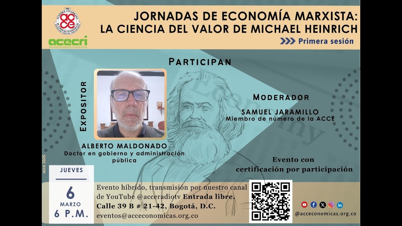 Jornadas de economía marxista (1) La ciencia del valor de Michael Heinrich