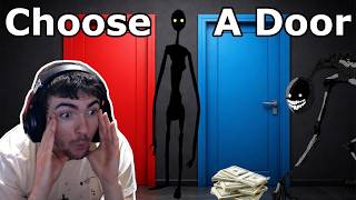 Pick A Door | Red or Blue, Liminal Spaces/Rewards Reaction