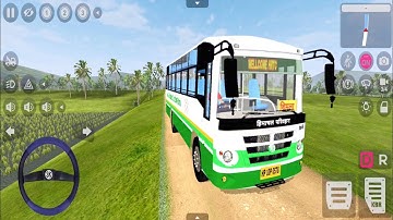 Download HRTC BS6 BUS MOD | BUSSID New Bus Mod - Bus Simulator Indonesia Android Gameplay | Bus Game