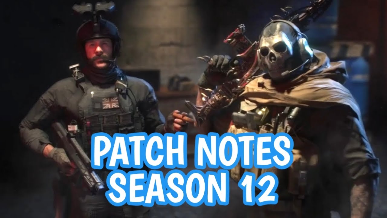 Codm Update Patch Note SEASON 12 PATCH NOTES CALL OF DUTY MOBILE COD MOBILE CODM - YouTube