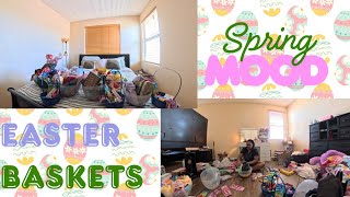 Let’s make some simple Easter baskets | For my five kids and three nieces | Budget - Friendly Basket