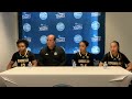 Dominican press conference - PacWest Semi Final