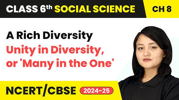 A Rich Diversity - Unity in Diversity, or 