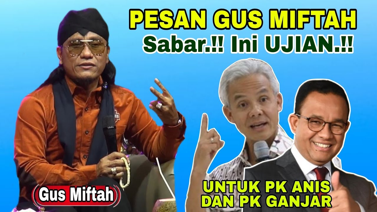 Gus Miftah Terbaru - Pesan Gus Miftah Kepada Ganjar Dan Anis | Live Jatilawang Wanayasa