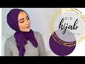 EID hijab I bayrama özel sal bağlama modeli