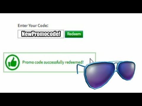 Roblox New Promo Code 2019 (Free Glasses)