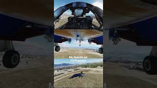 #dcs My favorite jet F4 Phantom. Smoothest landing so far #dcsworld #flightsim #shorts #viral