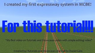 How to make expressway system on MCBE made by Daniel's project? (Using add-ons) screenshot 4