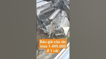 tư vấn làm của rác inox chung cư - bán của rác inox - giá của rác inox - thì công của rác inox