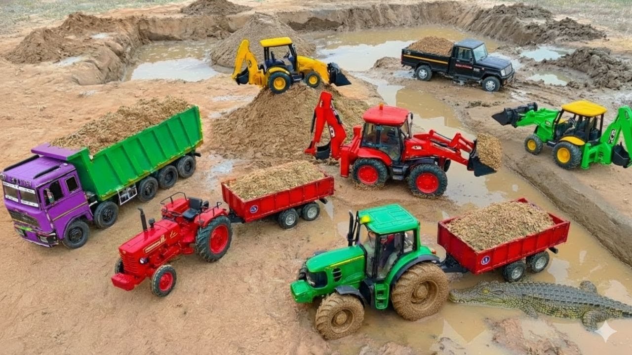 Diy tractor diorama making mini motor water pump science project – DIY Show