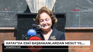 Hatayda Eski Başbakanlardan Mesut Yılmazın Ismini Taşıyan Ortaokul Törenle Açıldı