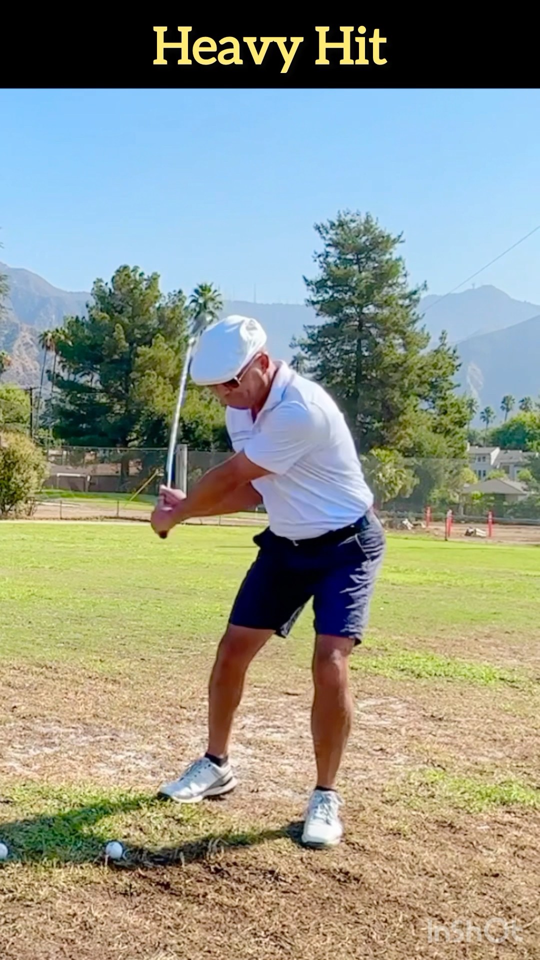 Work with gravity to feel a heavy hit! #golf #golftips #ott #miracleswing