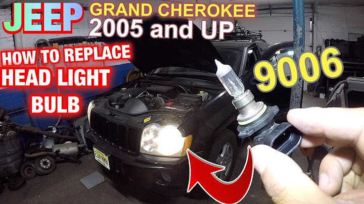 2005 jeep grand cherokee headlight bulb replacement