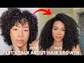 Curlsmas Day 19+20: Let's Talk About Hair Growth! | My Journey From Big Chop To Now