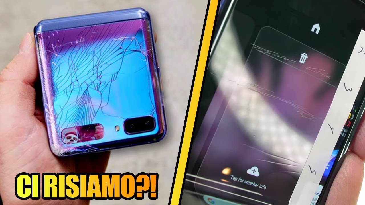 Samsung Galaxy Z Flip Треснуло Стекло