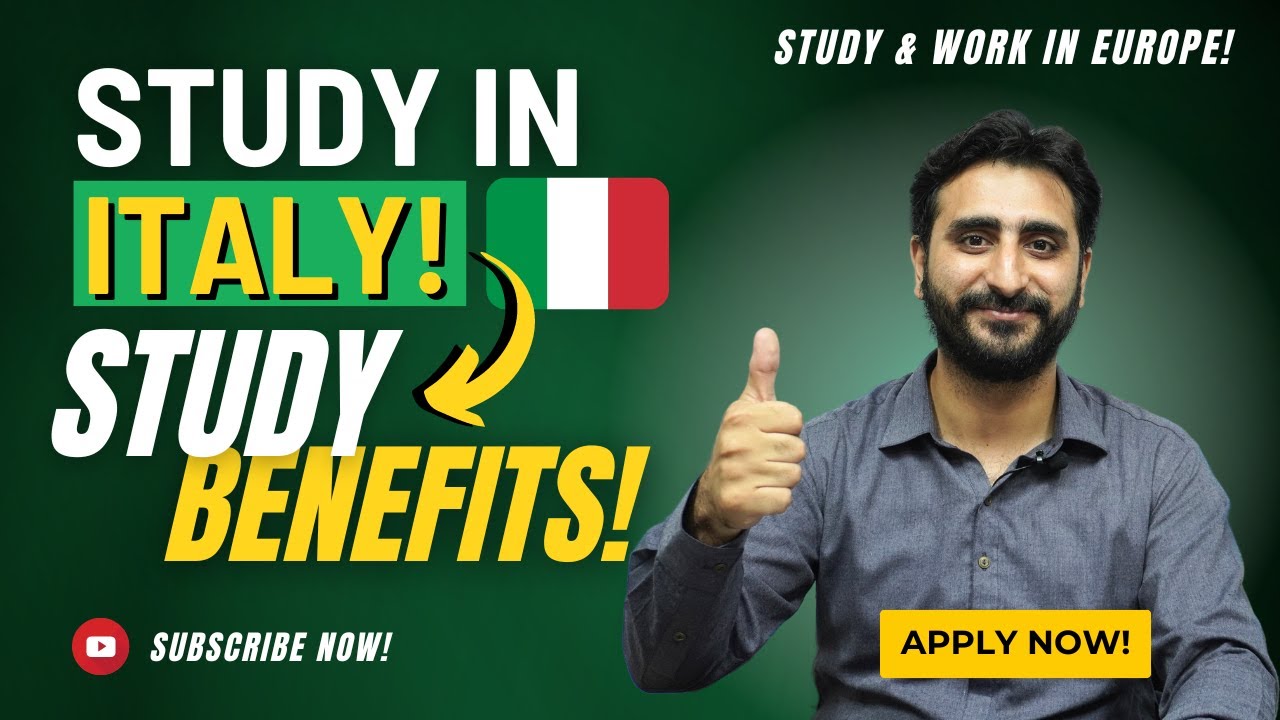 Italian Student Benefits Of Studying In Italy! | Italian Student Visa For Pakistani ...