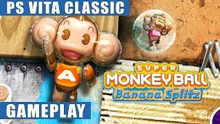 Super Monkey Ball: Banana Splitz PS Vita Gameplay | PS Vita Classic