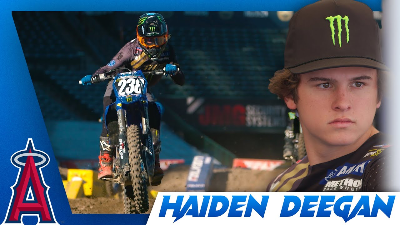 Haiden Deegan Races Supercross | 2023 Anaheim 2 - Motocross Videos - Vital MX