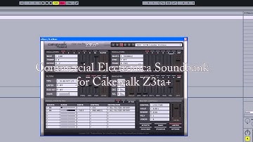 Cakewalk Z3ta+ Soundbank - Commercial Electronica