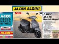 4 Mayıs 2023 A.101'e Gelecek 50cc Benzinli Scooter Apec