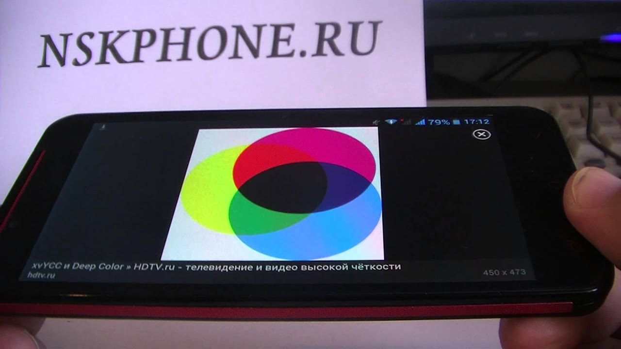 STAR S5 MIZ Z2 Передача цвета и углы обзора