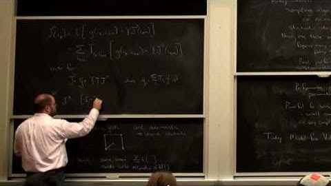 Lecture 19 | MIT 6.832 Underactuated Robotics, Spring 2009