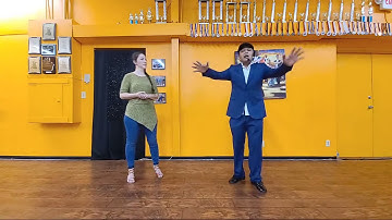 Bachata Basic Step | Bachata Bootcamp For Absolute Beginners | Waldo y Jacqui