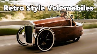 Retro Style Velomobiles  |  human powered vehicles