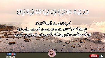 سورة يس |الشيخ عبدالولي الاركاني| SURAH YASEEN |ABDUL WALI AL ARKANI| Translate in Urdu