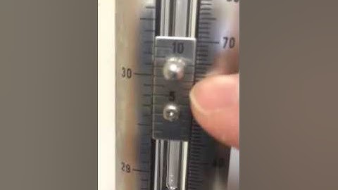 Measuring Atmospheric Pressure