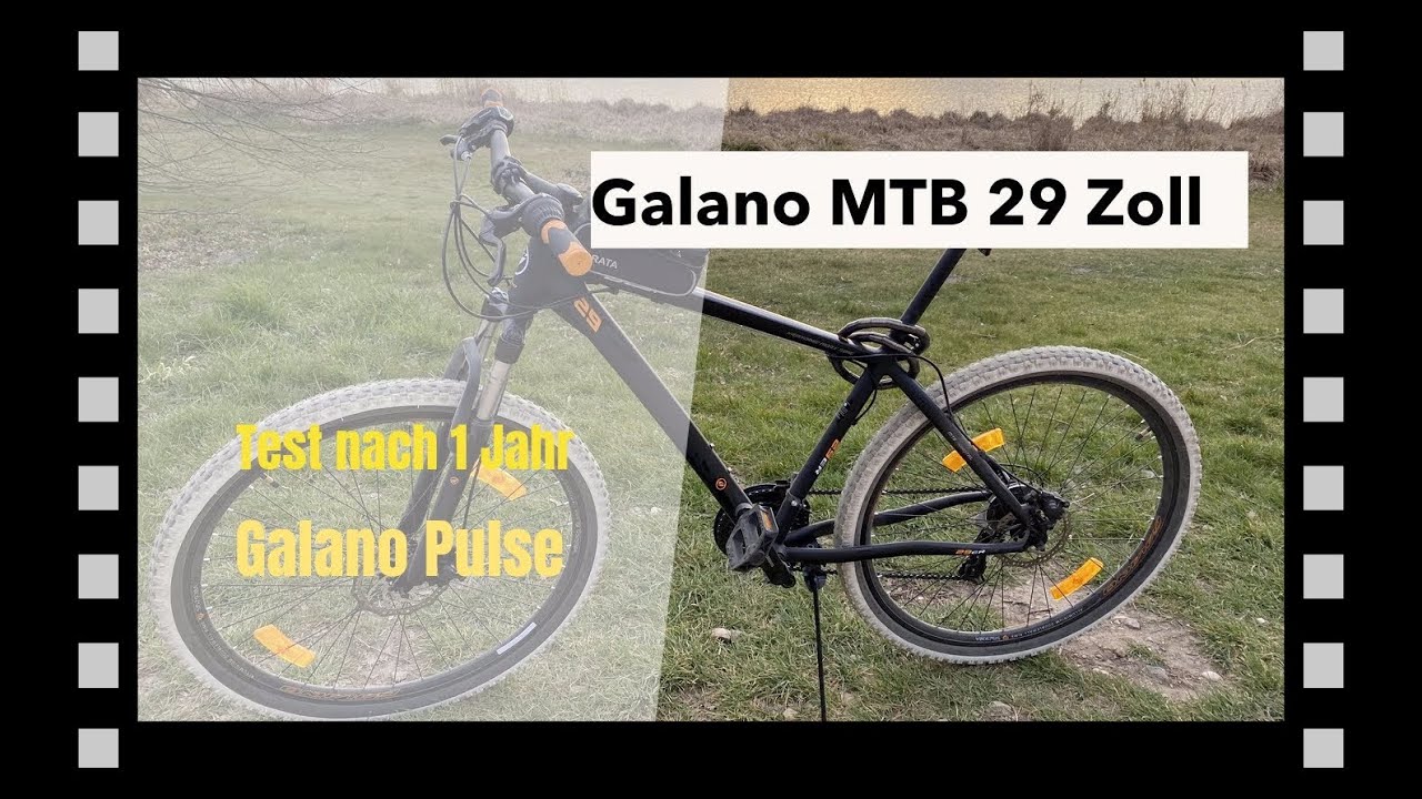 Galano 2020 MTB 29 Zoll Test nach einem Jahr , Galano Mountainbike 29 Zoll  MTB 2020 Test Galano MTB 