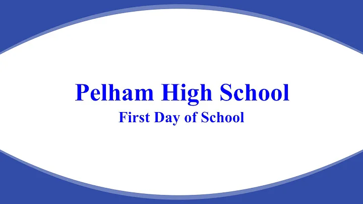 PHS First Day of School Video