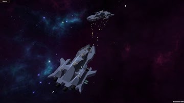 Space Game early prototype