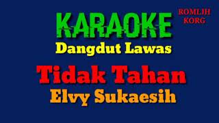 KARAOKE DANGDUT LAWAS//TIDAK TAHAN//ELVY SUKAESIH