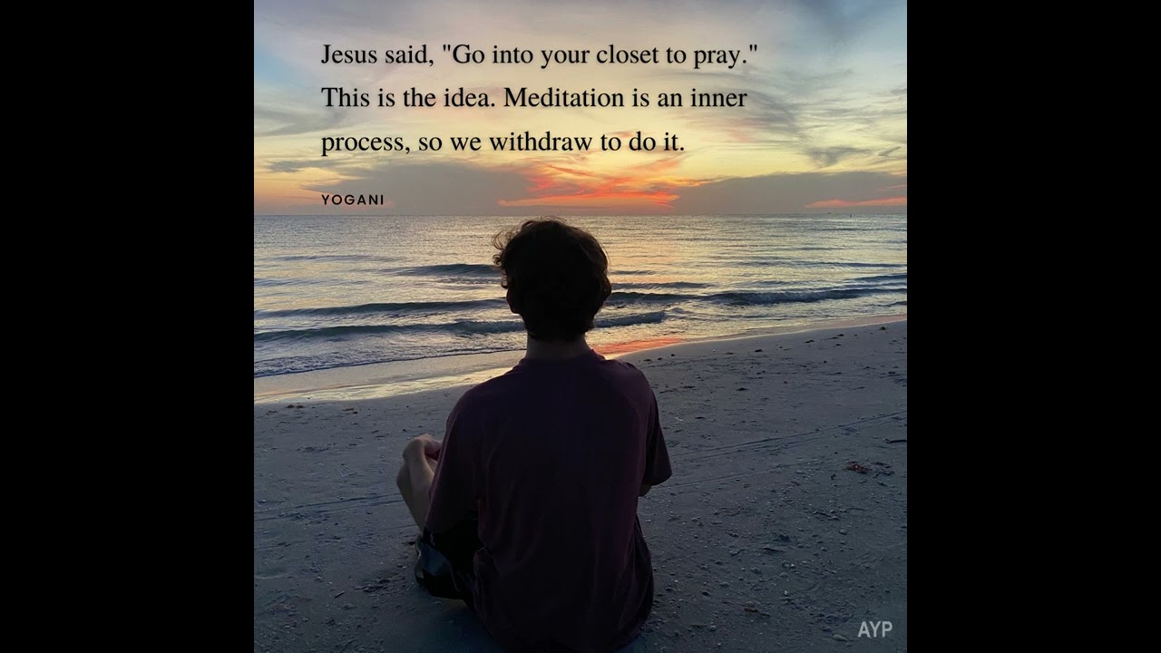 Deep Meditation - Enjoying the Great Outdoors