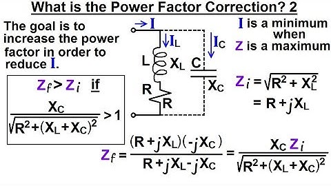 Electrical Engineering: Ch 12 AC Power (49 of 58) What is the Power Factor Correction? 2