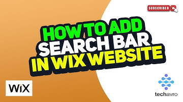 How to Add Search Bar in Wix Website 2025