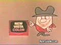 1960s rca color tv commercial