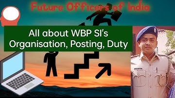WBP SI Interview| Part-I | All about Organisation, Duty, Job Profile, Ranking etc.