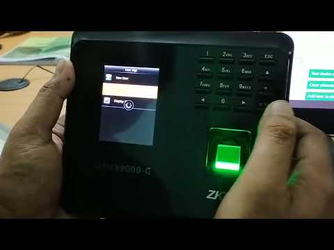 ZKTeco Device to Web Server Data Send