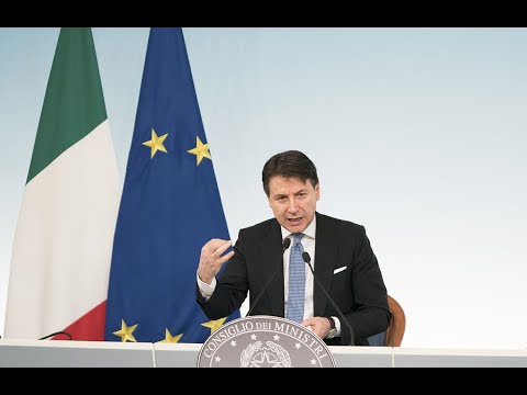 Conferenza stampa del Presidente Conte