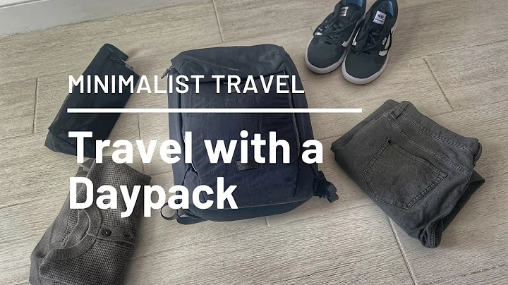 Tips and Gear for Traveling with a Personal Item | Minimalist One Bag Travel 2022