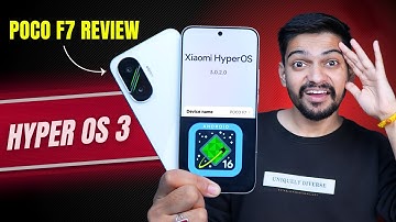 POCO F7 HyperOS 3 Update Review - No BIG Changes - Features or Problems 🤯