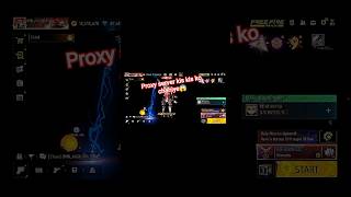 proxy server kis kis ko chahiye for comment meee #freefire #proxyserver #vairal #shorts