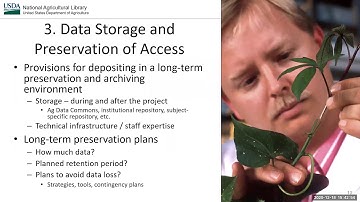 Creating a Data Management Plan Webinar