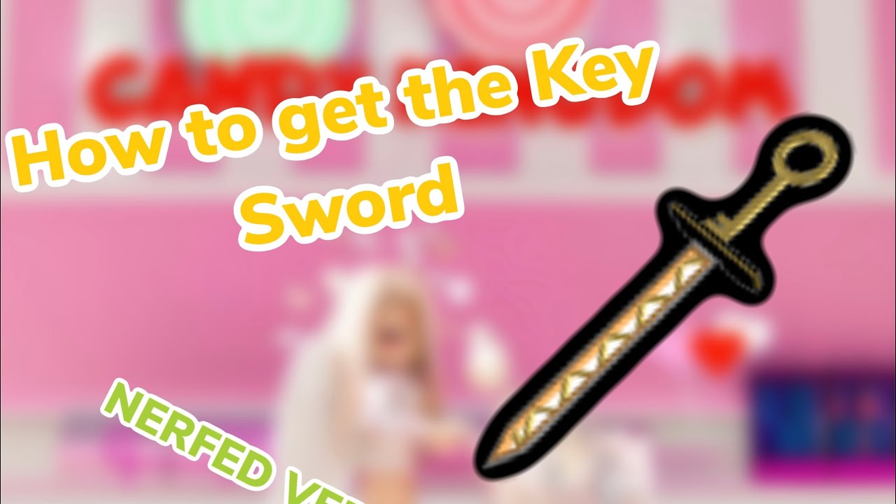 How to get the Key Sword for the cyber shredder YouTube